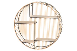Rattan falipolc, Ø 50 cm