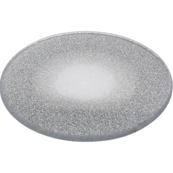 Dekoratív tál, ezüst csillámmal