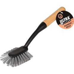 Bambusz nyéllel ellátott edénytisztító kefe