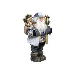 Szent Miklós figura sílécekkel