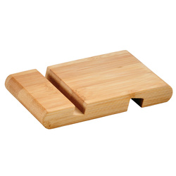 Bambusz telefon tartó, 13 x 8 cm