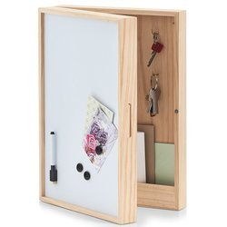 Kulcstartó szekrény, mágneses tábla, 30x8x42 cm, ZELLER