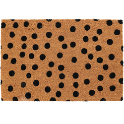 Mintás kókuszszálas lábtörlő, 59 x 39 cm