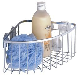 RAGUSA fürdőszobai polc - sarok, 6 tapadókoronggal, WENKO