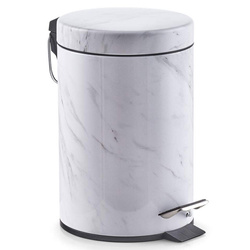 Márvány fürdőszobai szemetes, 3 l, ZELLER
