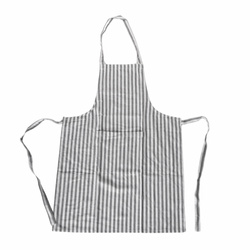 Csíkos kötény, állítható, férfi vagy női