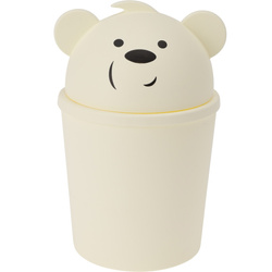 Kisméretű mackó alakú szemeteskuka gyerekszobába, 1,5 l