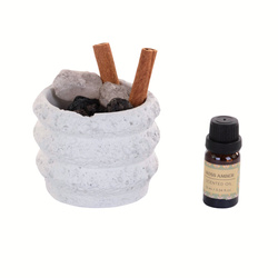 Illatkészlet kövekkel, Ø 9 x 7 cm