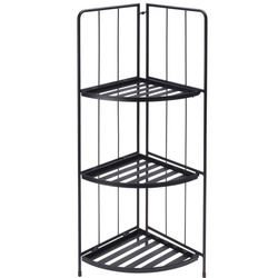 Sarok virágtartó 3 polccal, 90 cm