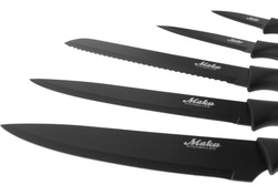 Rozsdamentes kések, 5 db-os készlet.