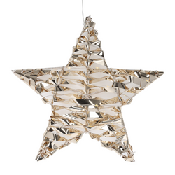 Csillag alakú függő fénydísz, 30 cm