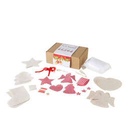 DIY készlet díszek önálló elkészítéséhez, különböző mintákban