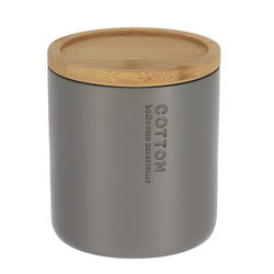 SAVA vattapamacs tartó, bambusz fedél, Ø 9,5 cm