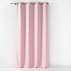 Függöny gyűrűs akasztóval, sötétben világító csillagmintával FLUO NIGHT