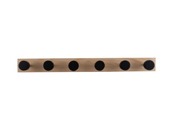Fali ruhafogó KNOBS, 60 cm