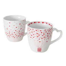 Két szerelmes bögre szett SHERINE, 480 ml