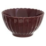 DOLCE tál, kerámia, 500 ml, piros