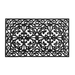 Gumi lábtörlő, kültéri, 45 x 75 cm, SINTRA