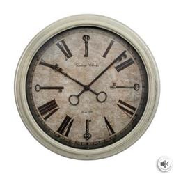 Falióra római számokkal és kulcsmintával, Ø 39 cm