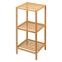 Bambusz polc BAMY, 32 x 33 x 77,5 cm