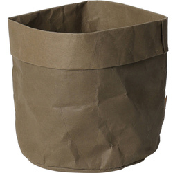 Cserépborító gyűrt papírból, 19 x 18 cm