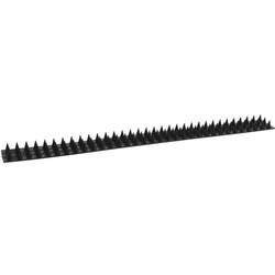 Madárriasztó tüskés rúd, 10 darab, fekete