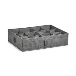 Textil tároló a szekrényhez rekeszekkel, 44 x 34 x 11 cm