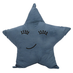 Csillag alakú díszpárna, 40 x 40 cm