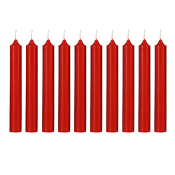 Asztali gyertyák, klasszikus, 10 darab