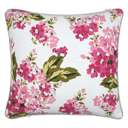 Pamut párna virágmintával, 45 x 45 cm