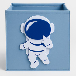 Filc játéktartó MOLKI, 30 x 30 x 30 cm