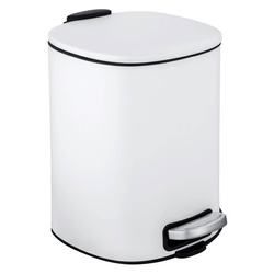 ALASSIO szemetes, pedállal és Easy-Close funkcióval, 5 L, WENKO