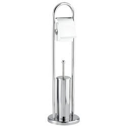 WC-papírtartó és WC-kefe állvány, VASTO - 2 az 1-ben, WENKO