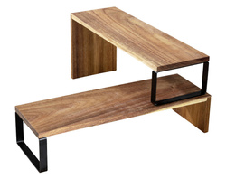 Sarkos konyhai polc, akáciából, Vali, WENKO