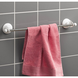 Törölközőtartó, tapadókorongos rögzítéssel, 47 cm