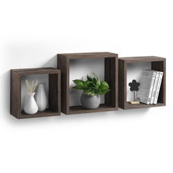 Függő polcok kockák, 3 darabos készlet.