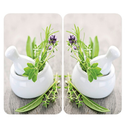 HERB GARDEN üveg védőlapok a tűzhelyre – 2 db, WENKO