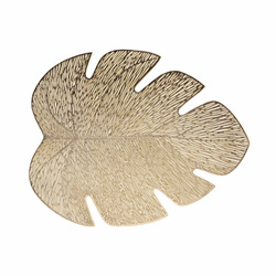 Levél alakú asztalterítő, 36 x 46 cm