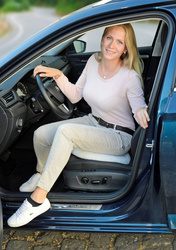 Autós párna, forgatható, két huzattal