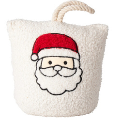 Ajtóstopper ünnepi mintával, Mikulás