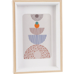 Képkeret paszpartuval, 15 x 22 x 3 cm