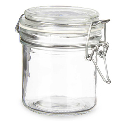 Zárható fedeles üveg