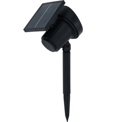 Napelemes lámpa, földbe szúrható, 39 cm