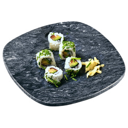 Polírozott márvány tálca, 30 x 25 cm