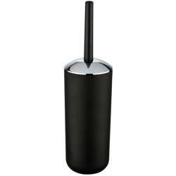 BRASIL BLACK WC kefe tartó + WENKO WC kefe, fekete