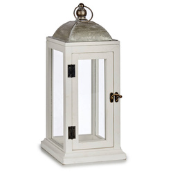 Gyertyatartó lámpás, fából készült lámpa