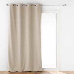 Hőszigetelő függöny fémgyűrűkkel, 140 x 260 cm