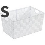 ADRIA WHITE kosár - tárolóedény, S méret, WENKO, fehér
