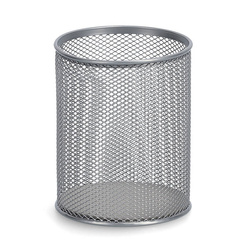Fémhálós írószeres pohár, Ø 11 cm