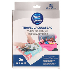 Vákuumos táska ruhákhoz, 2 db, 40 x 60 cm